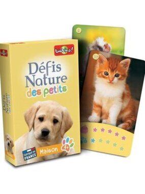 Bioviva Défis Nature des Petits -Maison (Animals) French Card Game New Age 4+